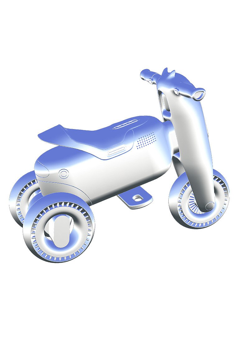 品创学员建模作品-泡泡机车