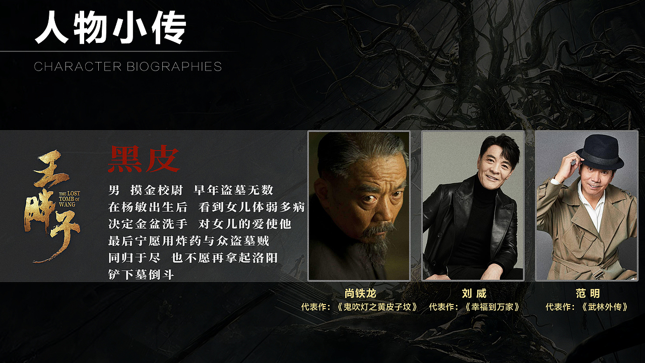 王胖子传 PPT视觉