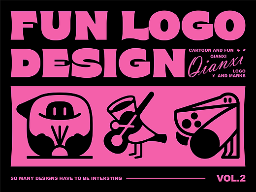 FUN LOGO DESIGN - 卡通LOGO