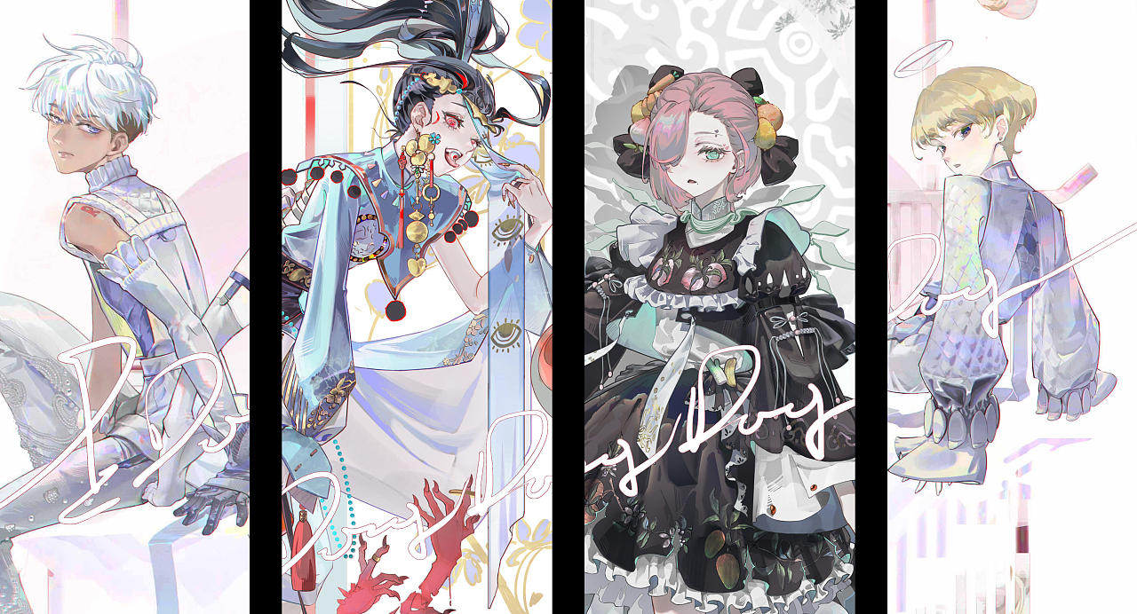 一些二次元练习（尝试）（图ZMzc4MTkyMjUy） - 创作习作 - 站酷设计师正咚咚原创素材 - 站酷ZCOOL