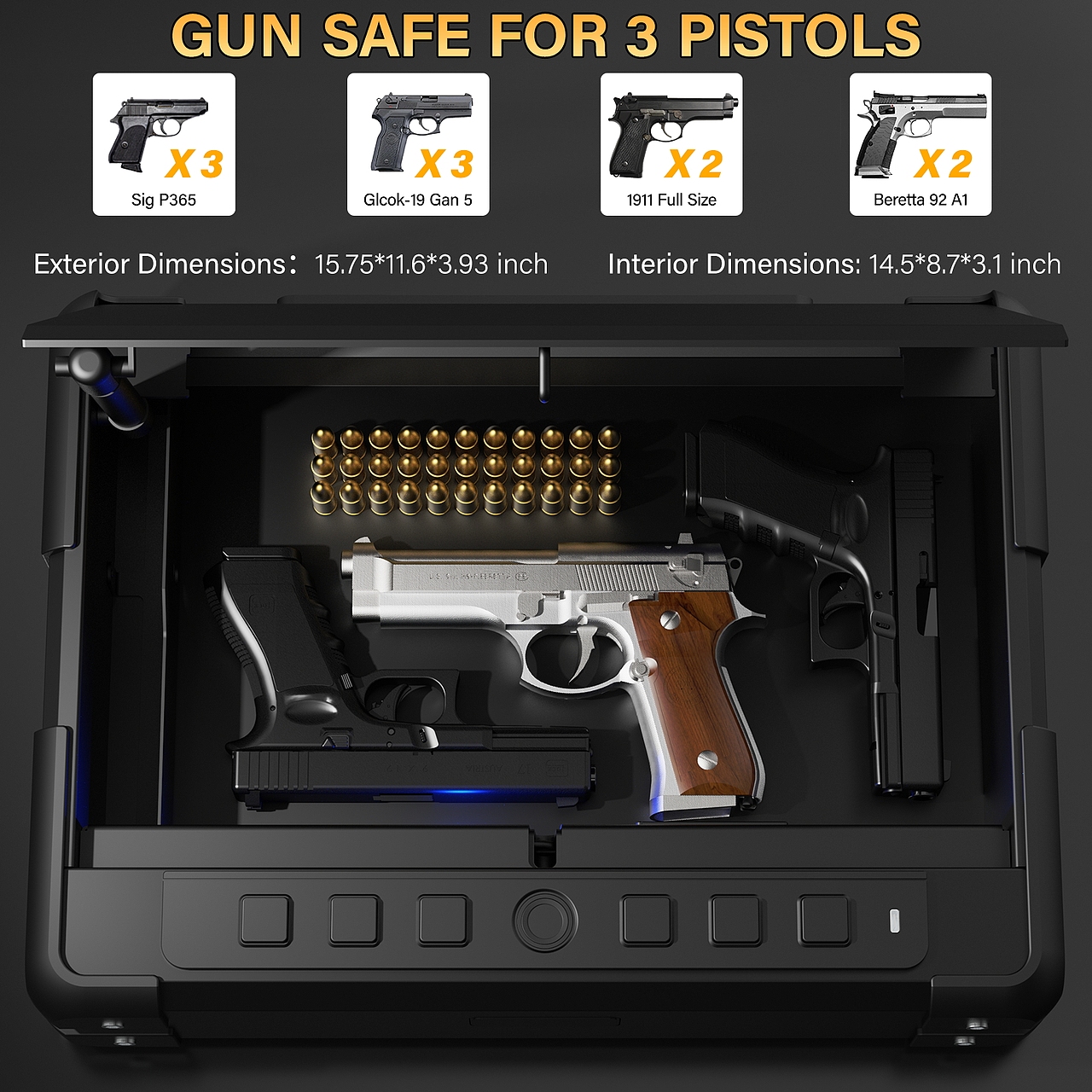 手枪保险箱（图ZMzc4MTkyOTg4） - 产品 - 站酷设计师安静的大猫原创素材 - 站酷ZCOOL