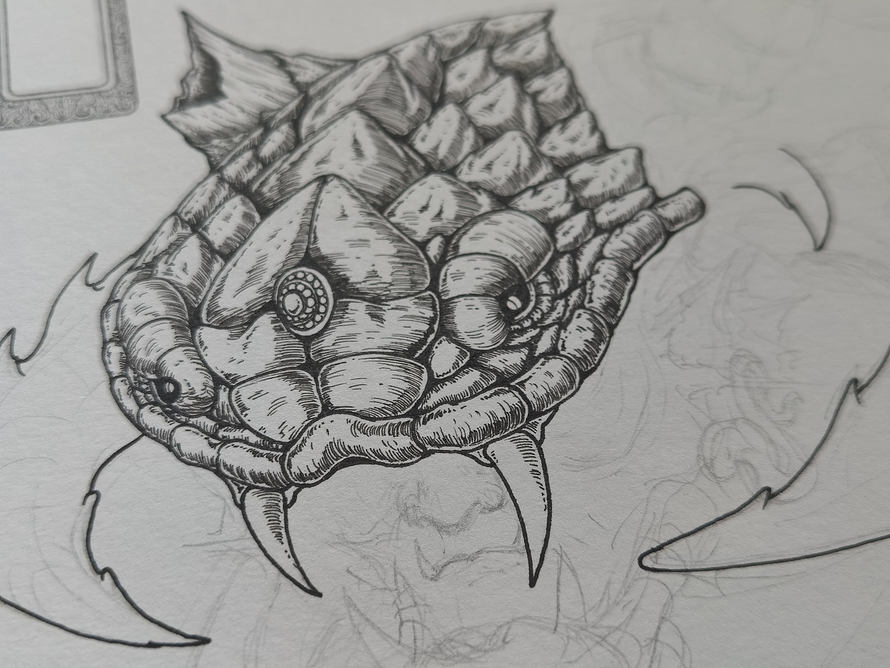 2024.09.30毣柞山海-北山经-少咸山-山神(特写)