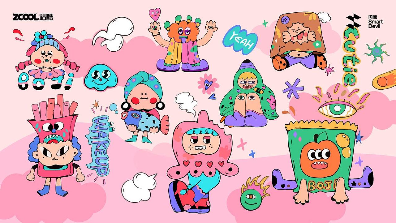 唤醒魔兽（图ZMzc4MjA3NjYw） - 商业插画 - 站酷设计师跟小球去打晴原创素材 - 站酷ZCOOL