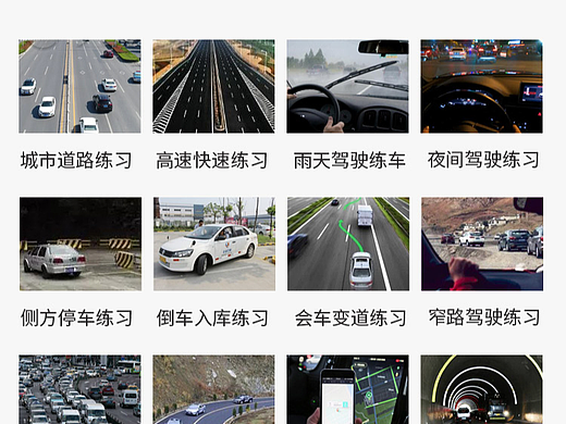驾校培训小长图
