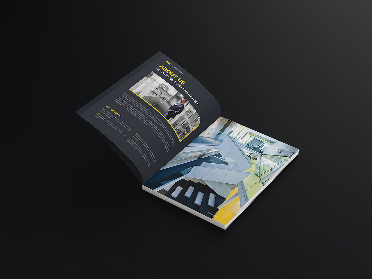 工业机械画册设计