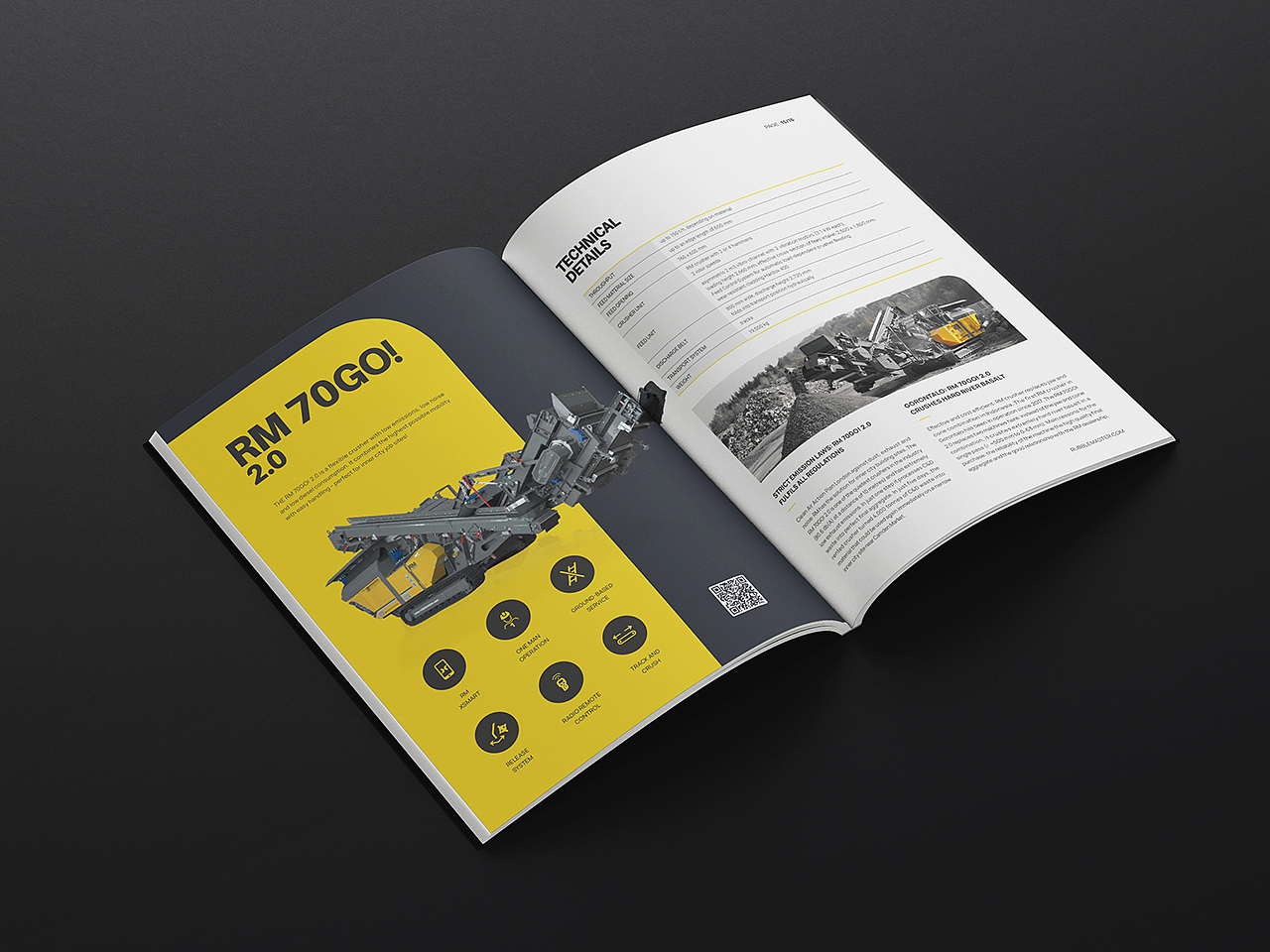 工业机械画册设计