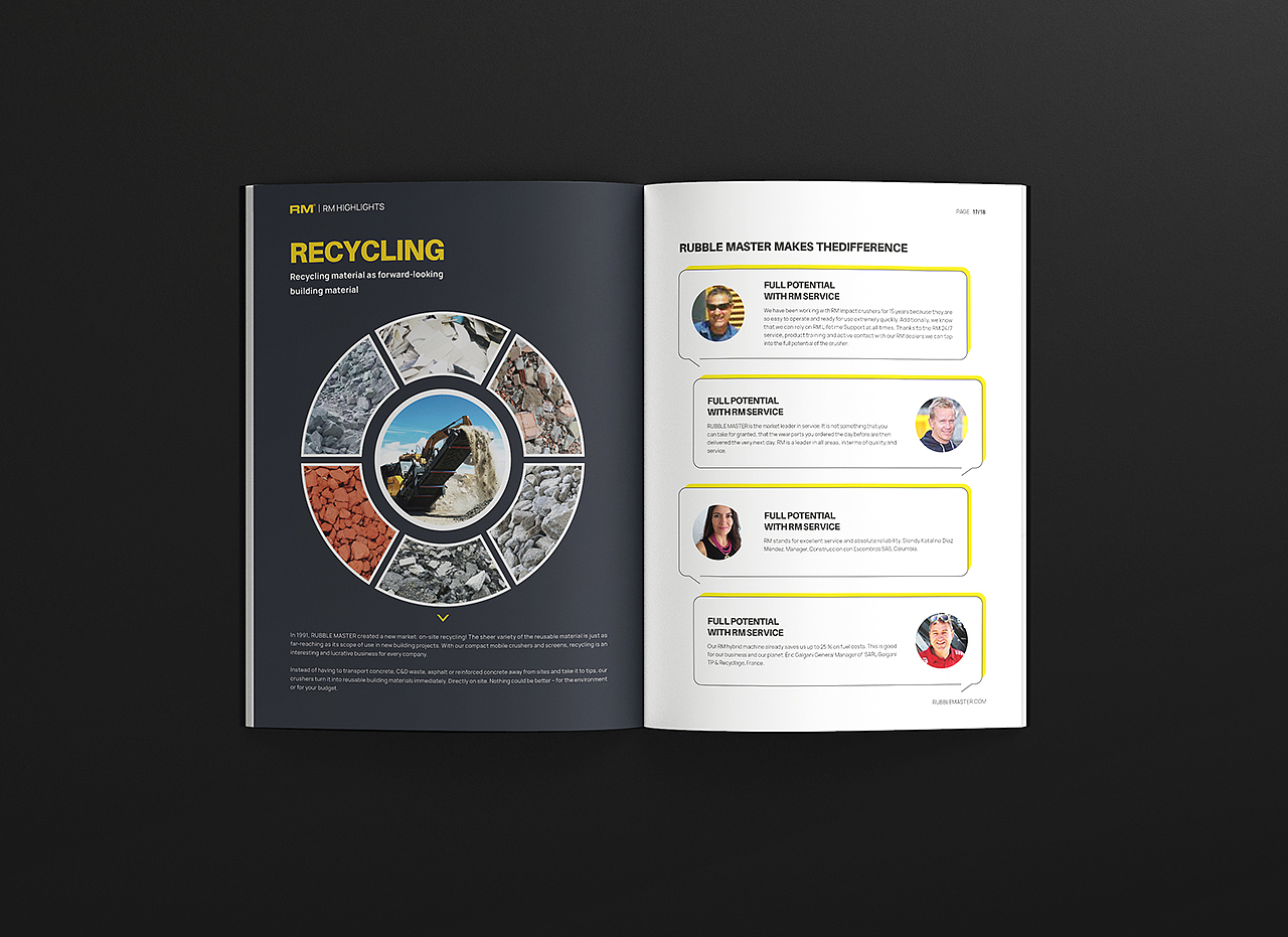 工业机械画册设计