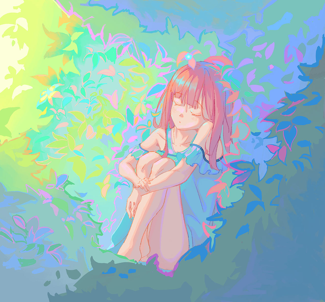 色彩练习（图ZMzc4MjI0NTQ0） - 艺术插画 - 站酷设计师七月晨微凉原创素材 - 站酷ZCOOL