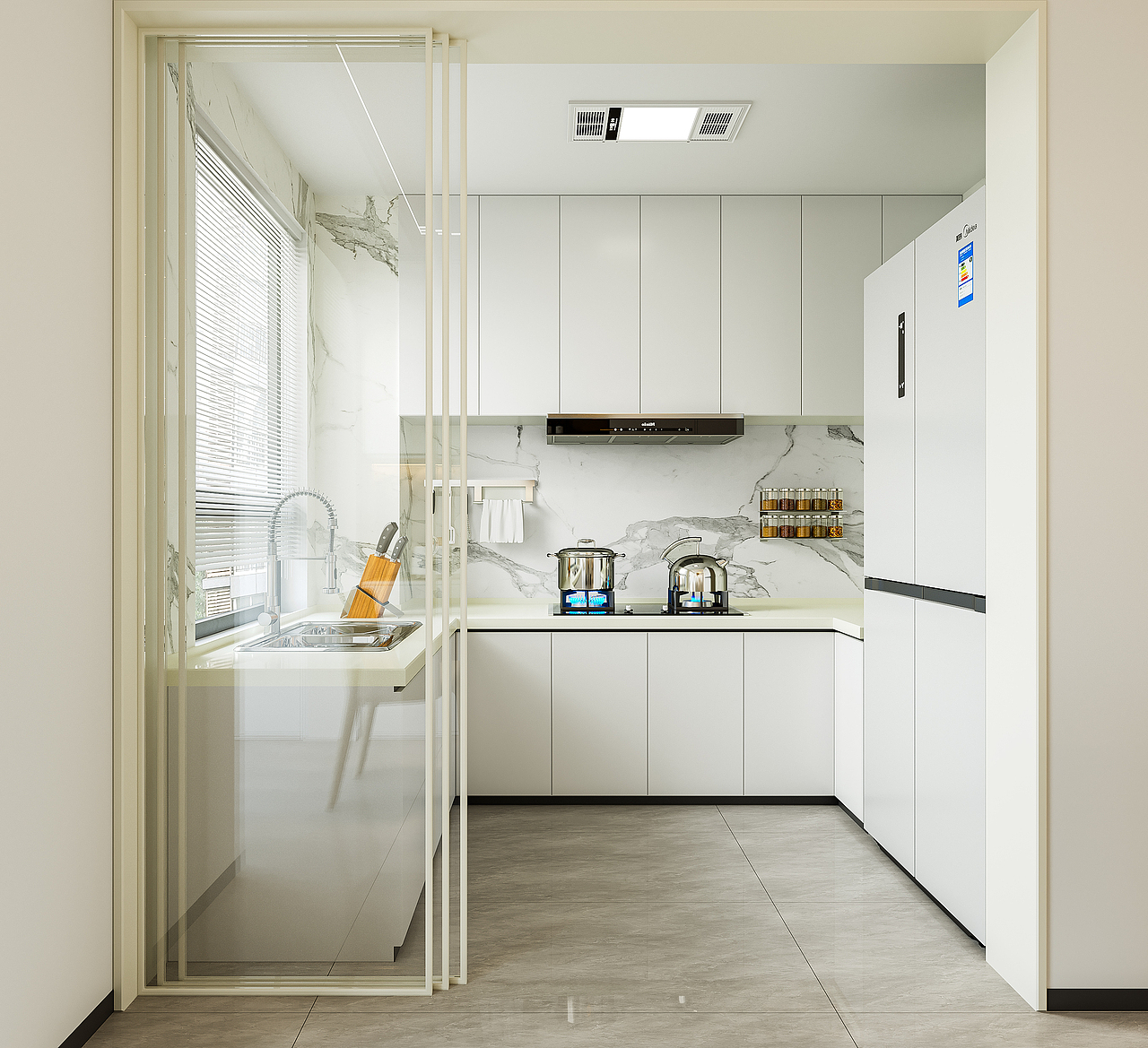 奶油风——家装效果图