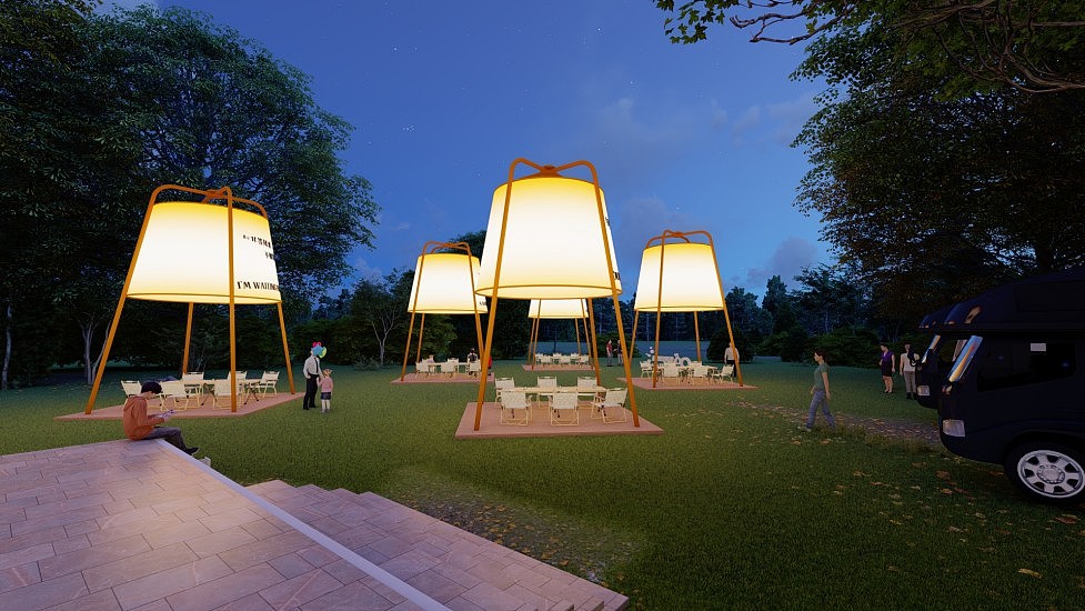 商业美陈如何增加人气?