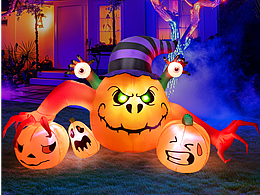 万圣节气膜场景合成