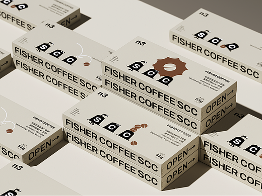 FISHER COFFEE SCC 包装