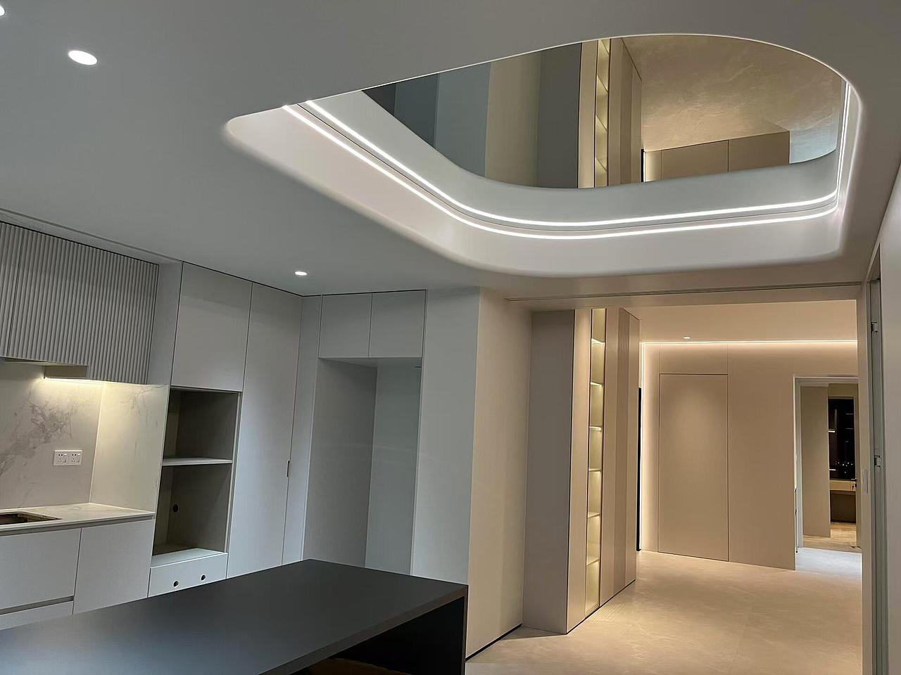 镜面不锈钢蜂窝板吊顶