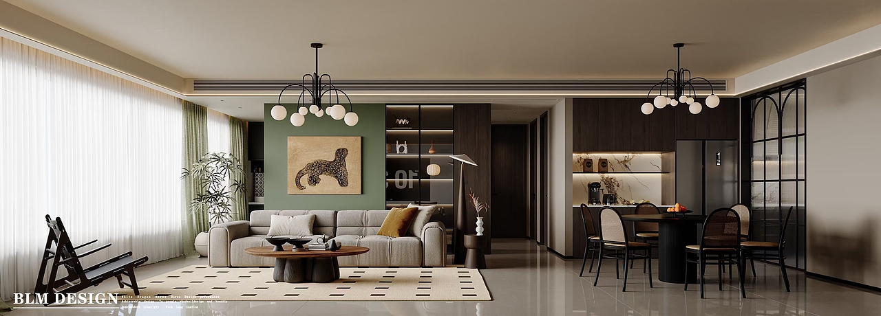 中古风案例——白龙马效果图