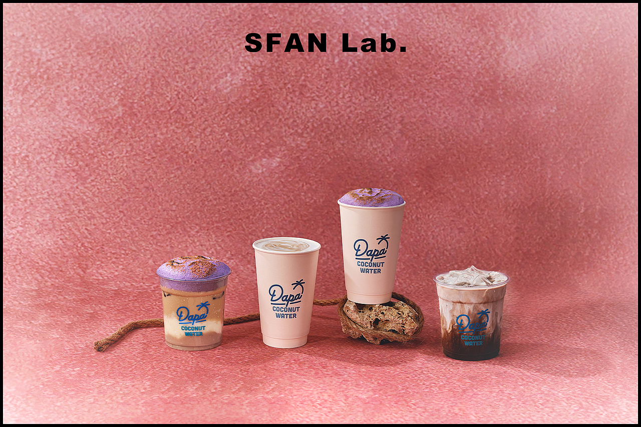 美食摄影|DAPA椰子水24AW美式复古风来袭
