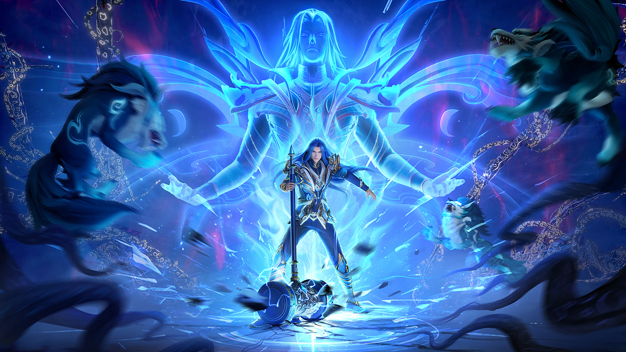 《斗罗大陆》系列KV-游戏截图精修（图ZMzc4MjY2NTEy） - 游戏原画 - 站酷设计师菜唠师原创素材 - 站酷ZCOOL