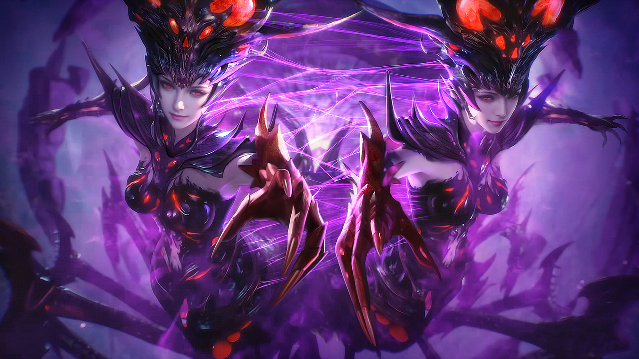 《斗罗大陆》系列KV-游戏截图精修（图ZMzc4MjY2ODQw） - 游戏原画 - 站酷设计师菜唠师原创素材 - 站酷ZCOOL