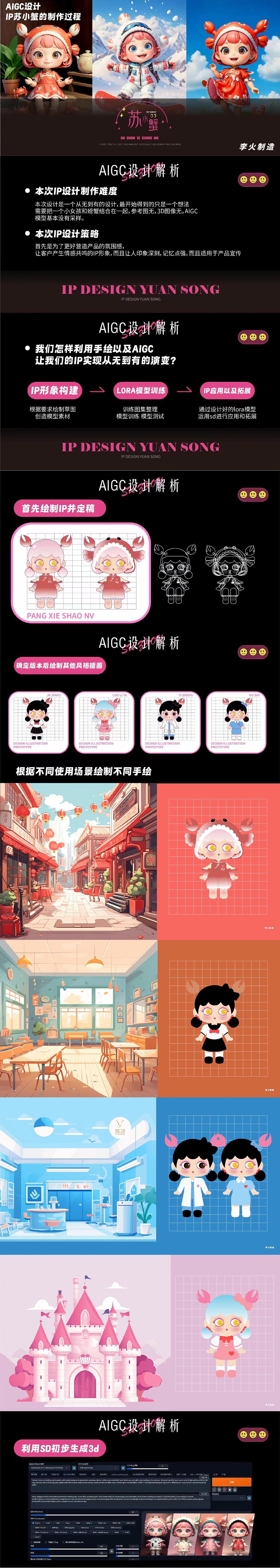 苏小蟹ip设计（图ZMzc4MjY3NjQw） - 其他平面 - 站酷设计师穷寇原创素材 - 站酷ZCOOL