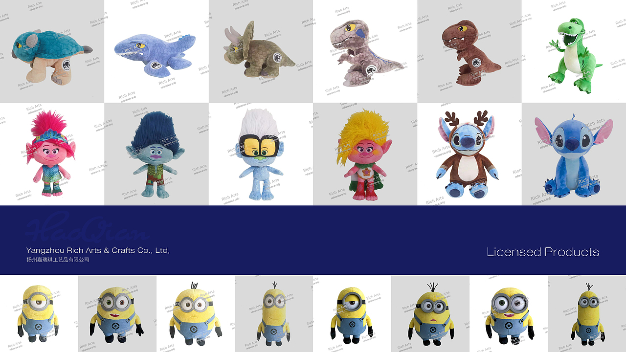 玩偶玩具PPT 工艺品Keynote