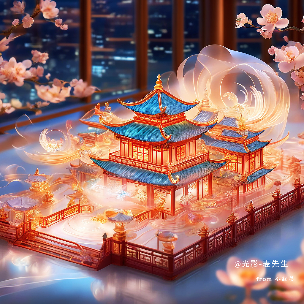 大唐夜宴图沙盘