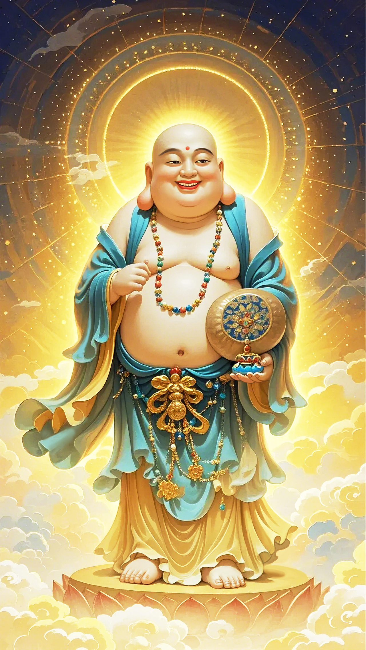 弥勒佛画像4