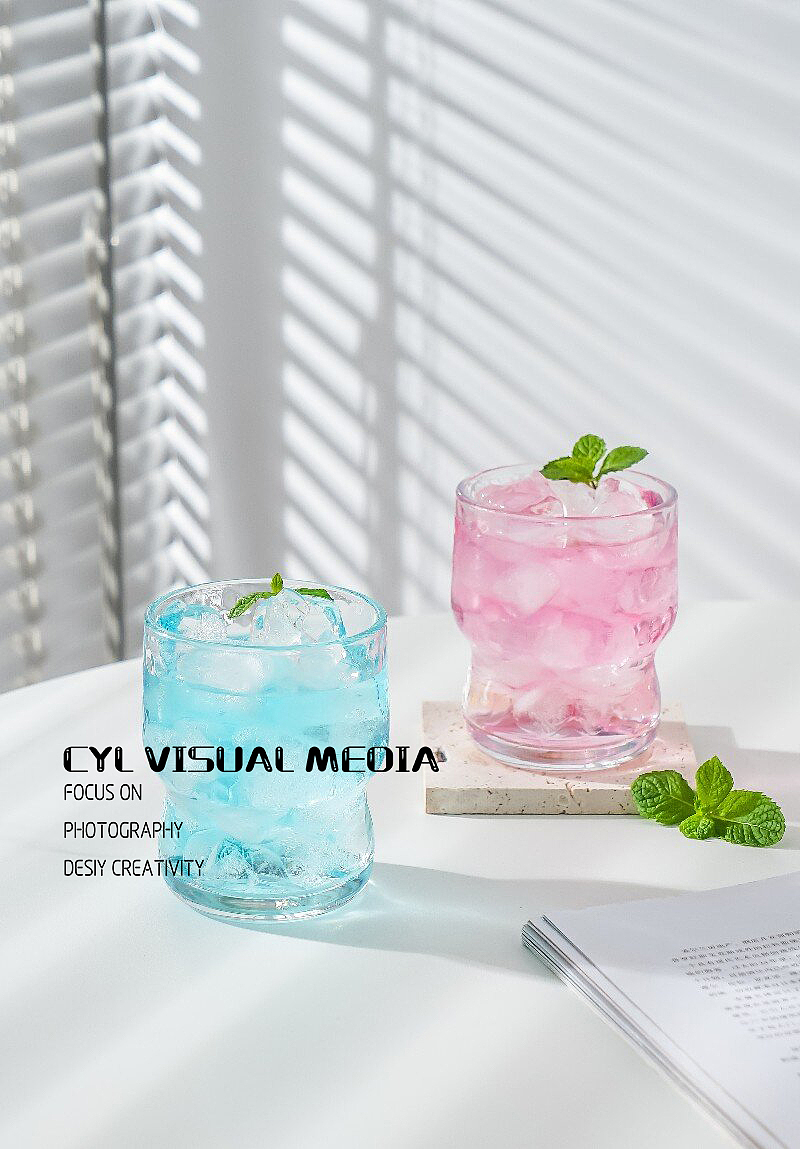 产品拍摄|透明玻璃杯