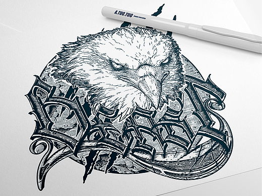 画个鹰（个人主页-ZNzA1MzAyNDQ=） - 新锐潮流插画 - 站酷设计师啊拓拓拓原创素材 - 站酷ZCOOL