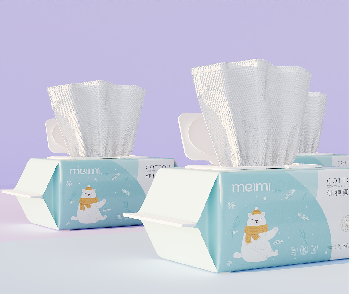 湿巾建模渲染练习