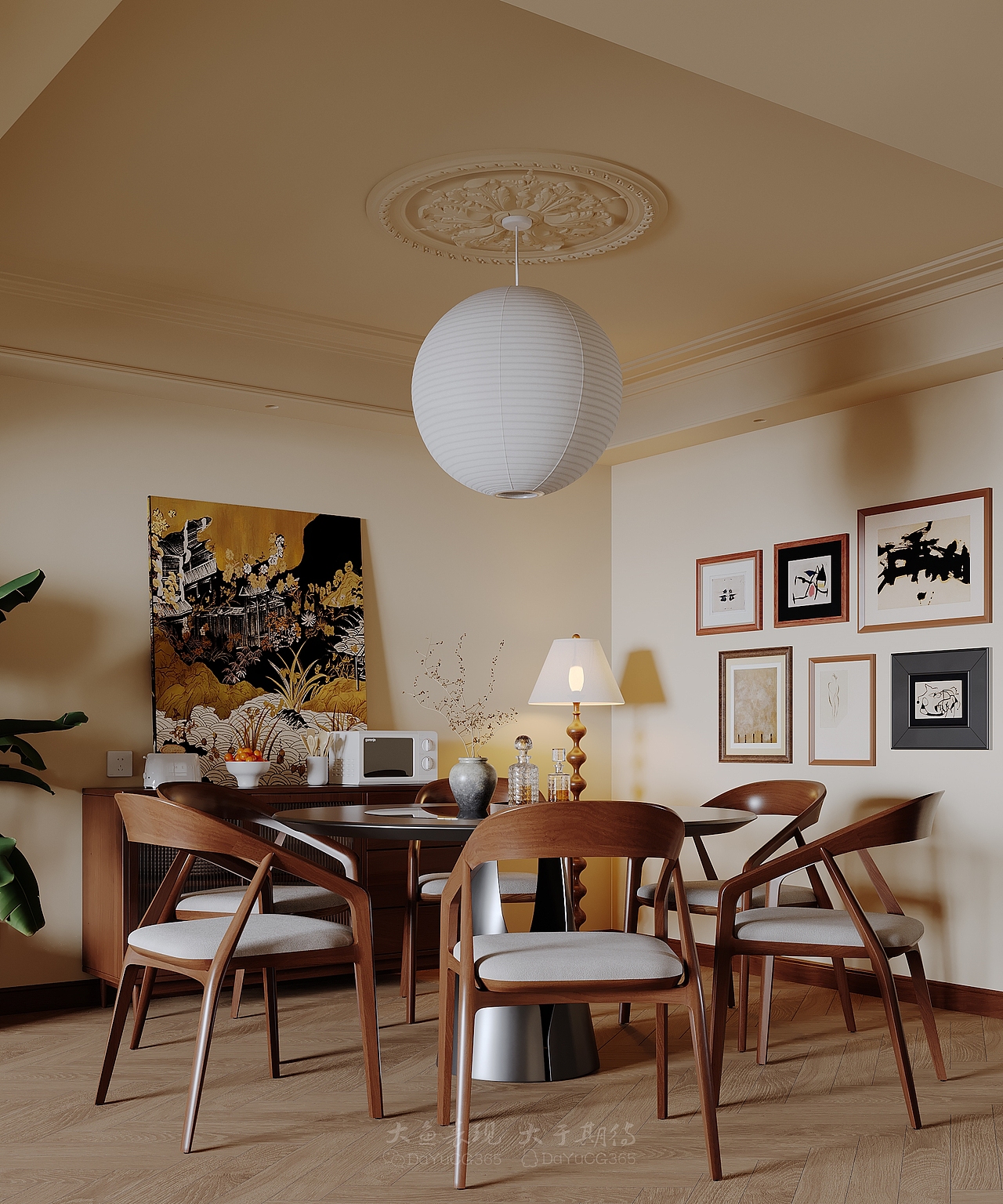 停更一年后复活，中古风设计（图ZMzc4Mjk4NjYw） - 家装设计 - 站酷设计师大鱼表现原创素材 - 站酷ZCOOL