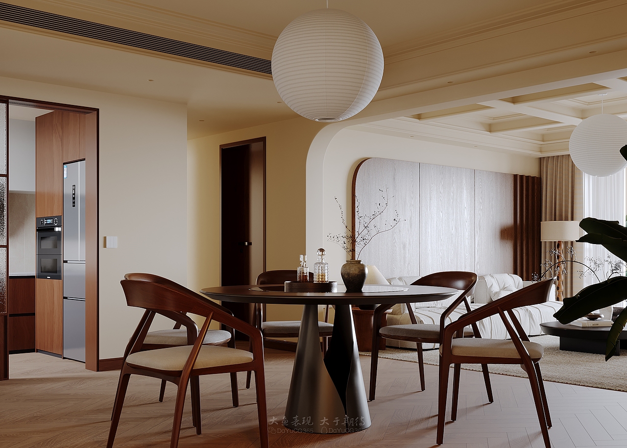 停更一年后复活，中古风设计（图ZMzc4Mjk5MjA4） - 家装设计 - 站酷设计师大鱼表现原创素材 - 站酷ZCOOL