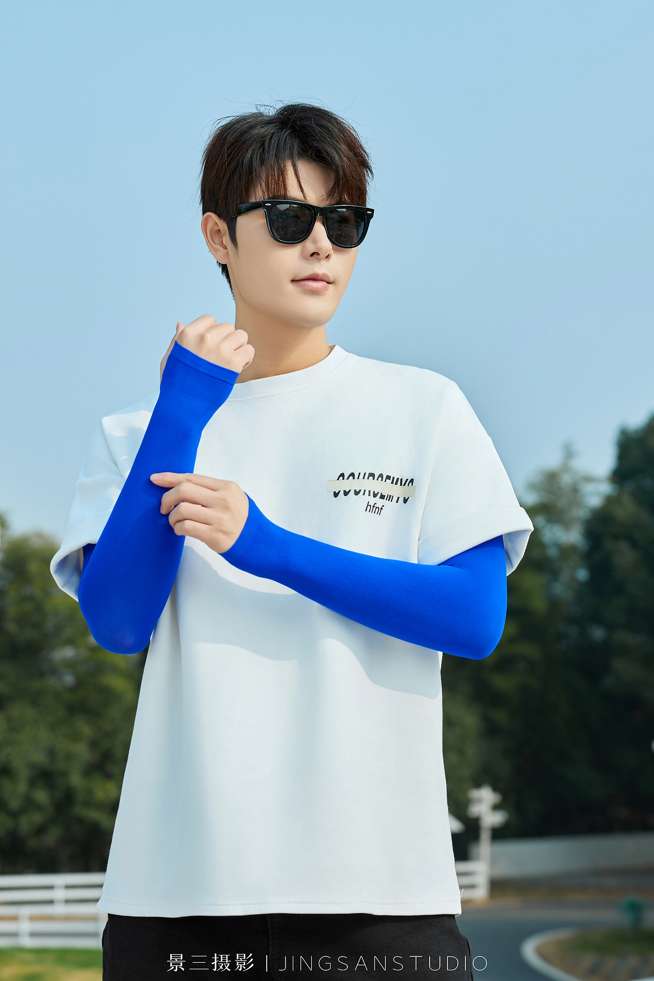 商业拍摄 - 冰袖 外景