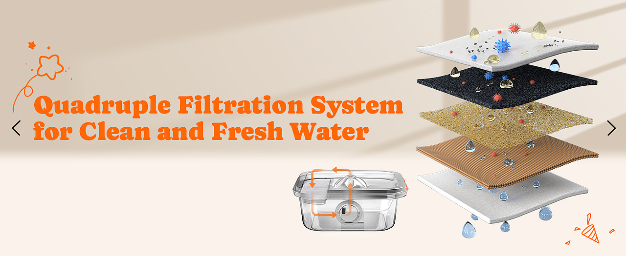 宠物用品饮水器产品拍摄设计/建模渲染