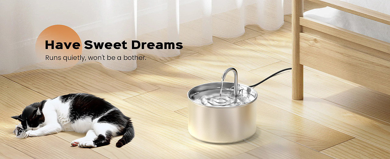 宠物用品饮水器产品拍摄设计/建模渲染