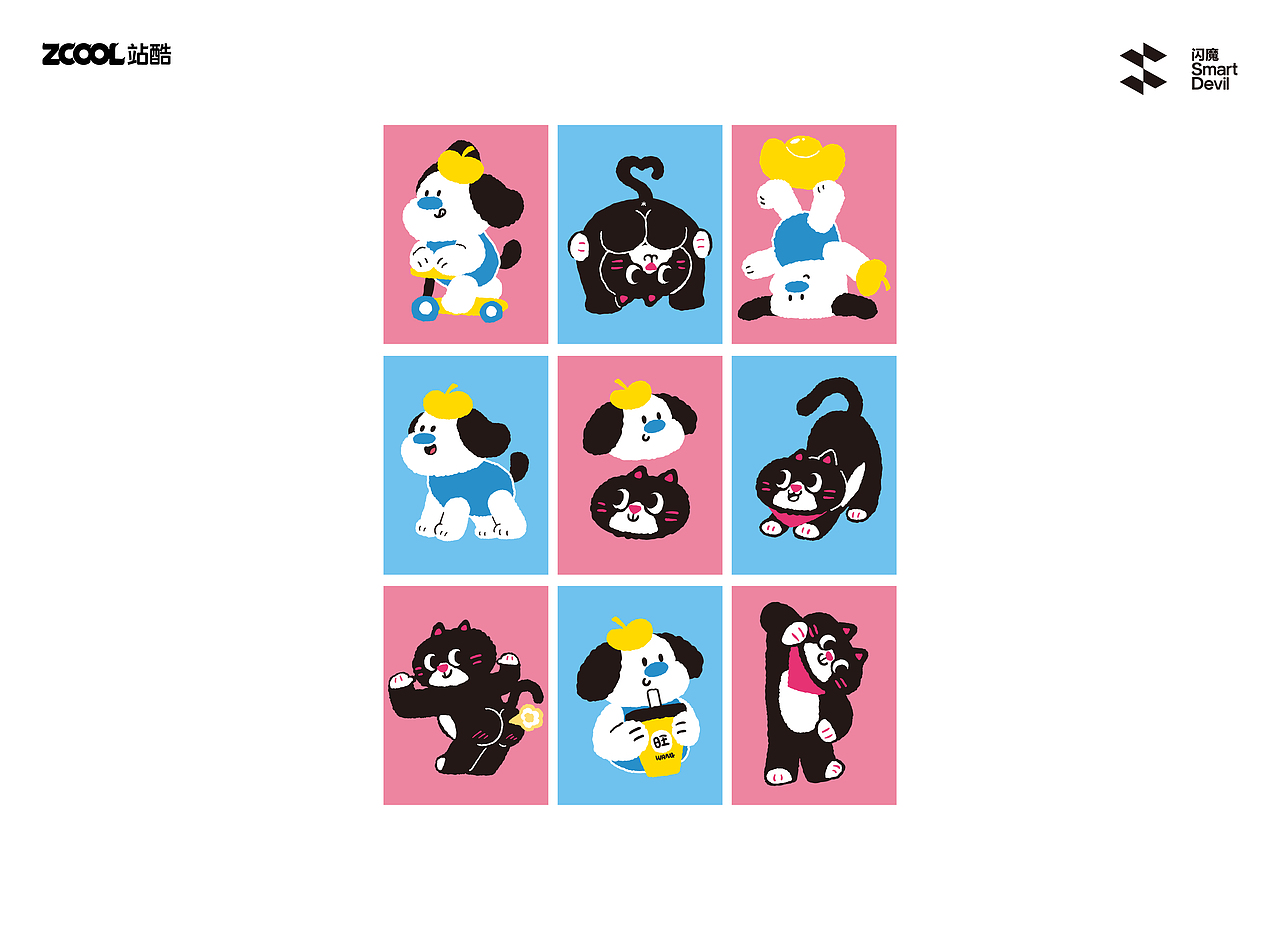 闪魔-妙猫&旺狗