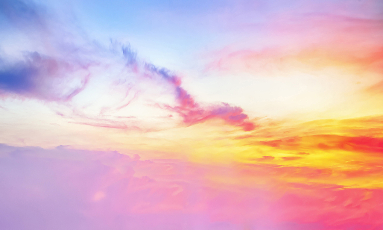 黄昏天空摄影美图