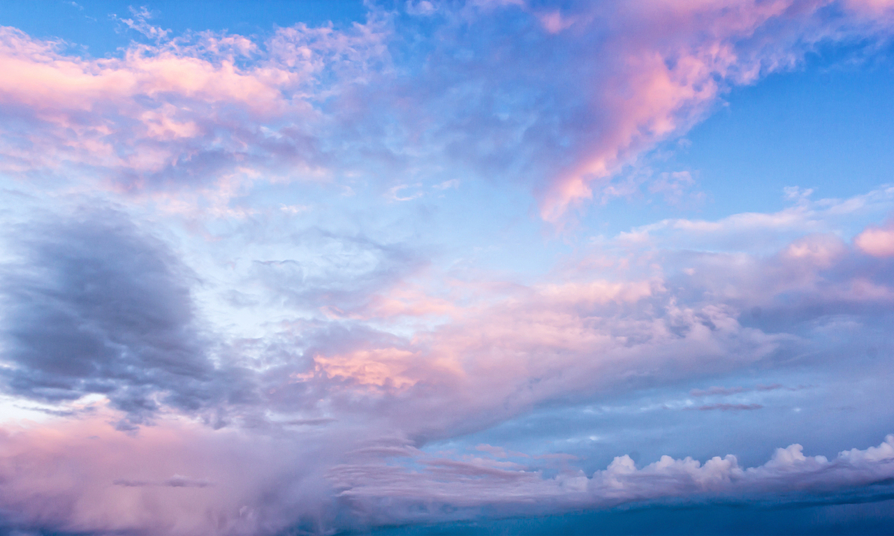 梦幻彩云摄影图