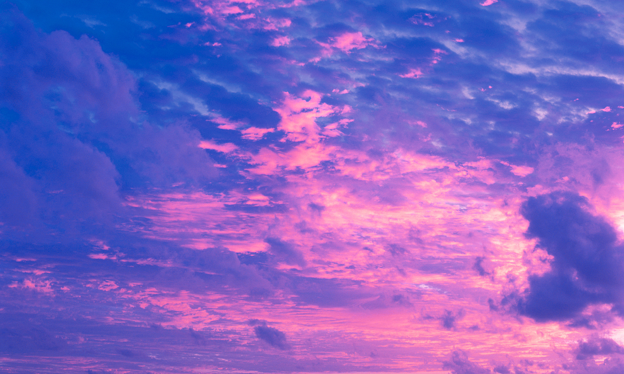 梦幻彩云摄影图