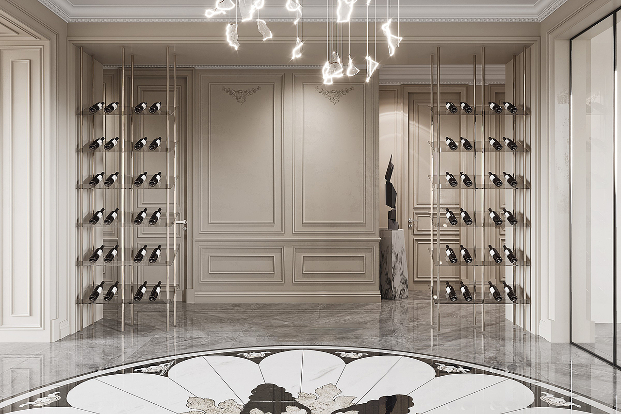 高级客厅,大尺度空间的奢华享受