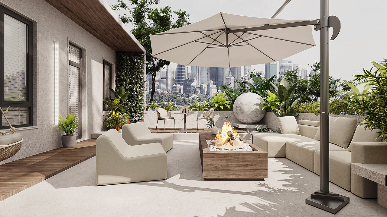 高级客厅,大尺度空间的奢华享受