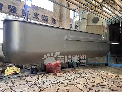 乱纹不锈钢本色接待台 不锈钢吧台定制