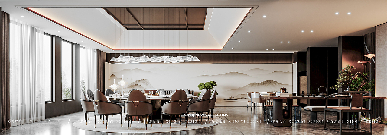 高端会所（图ZMzc4MzMwNDUy） - 商业空间设计 - 站酷设计师安徽形之意设计原创素材 - 站酷ZCOOL