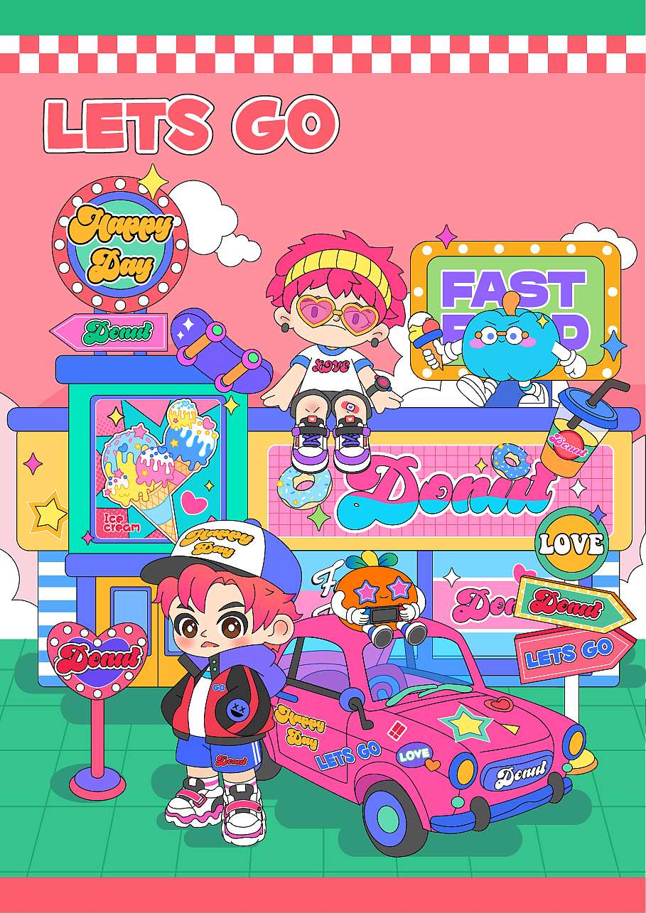 餐厅（图ZMzc4MzMxMzQw） - 创作习作 - 站酷设计师仓鼠子子原创素材 - 站酷ZCOOL