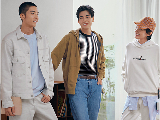 修图作品 优衣库