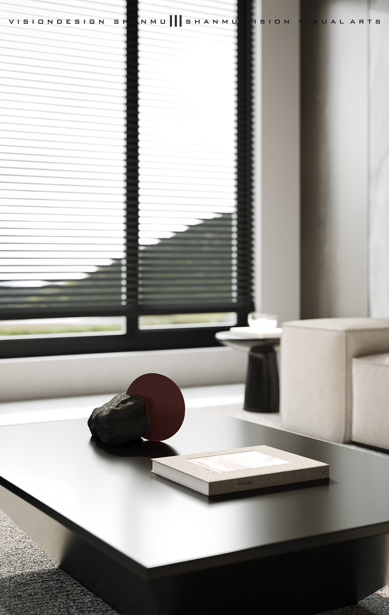 山木效果图表现|家装渲染|现代意式