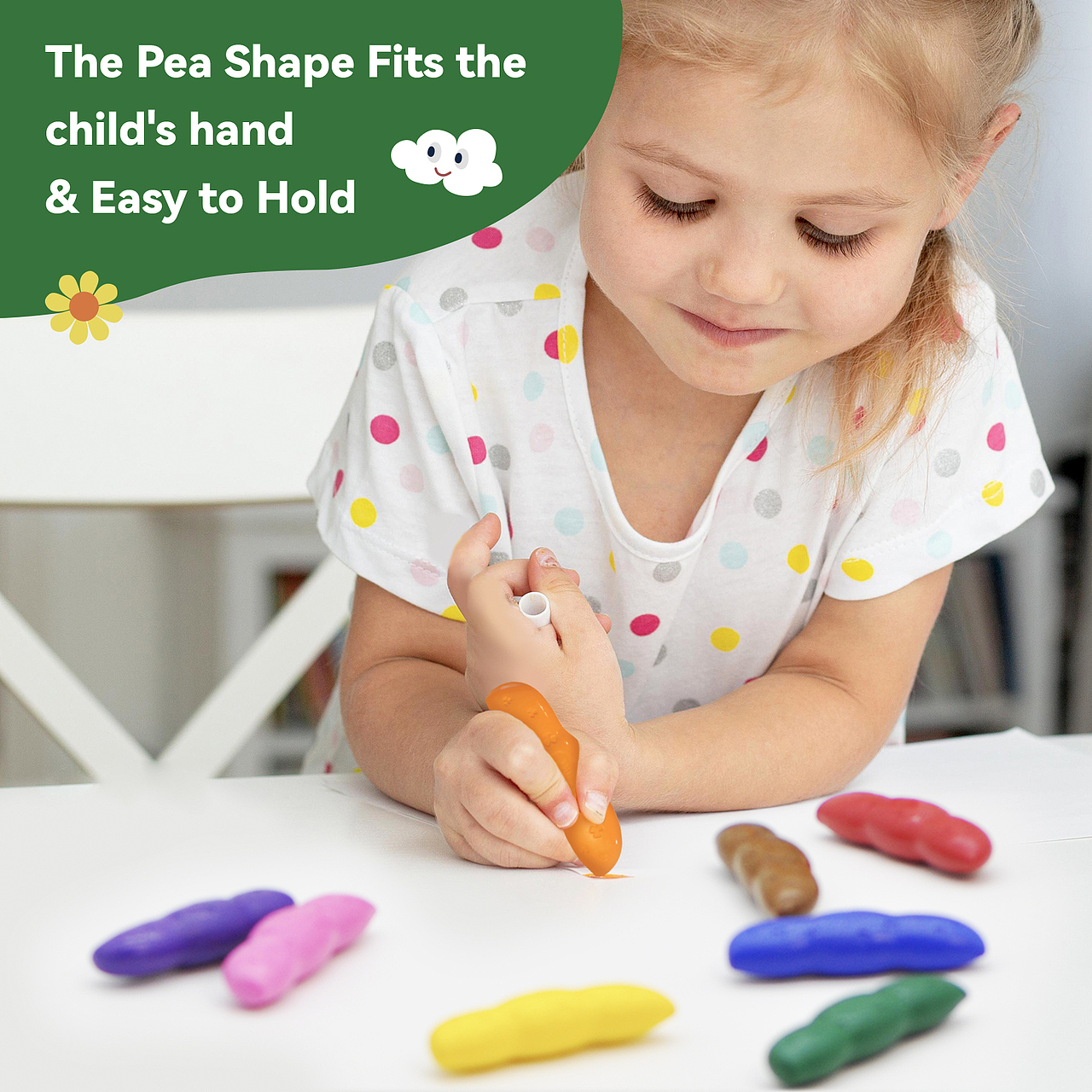 跨境电商 - 亚马逊儿童不脏手蜡笔拍摄设计（图ZMzc4MzM2NjY0） - 电商 - 站酷设计师YipGaJam原创素材 - 站酷ZCOOL