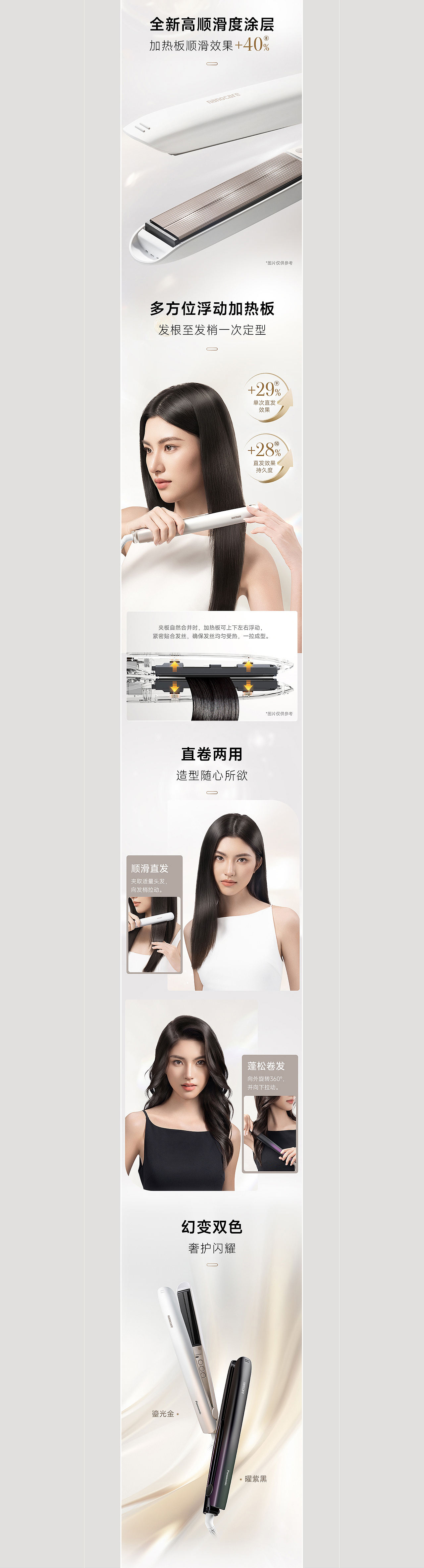 产品详情页丨K.JON × 松下膜发棒（图ZMzc4MzQyMzYw） - 产品摄影 - 站酷设计师KJON_DESIGN原创素材 - 站酷ZCOOL