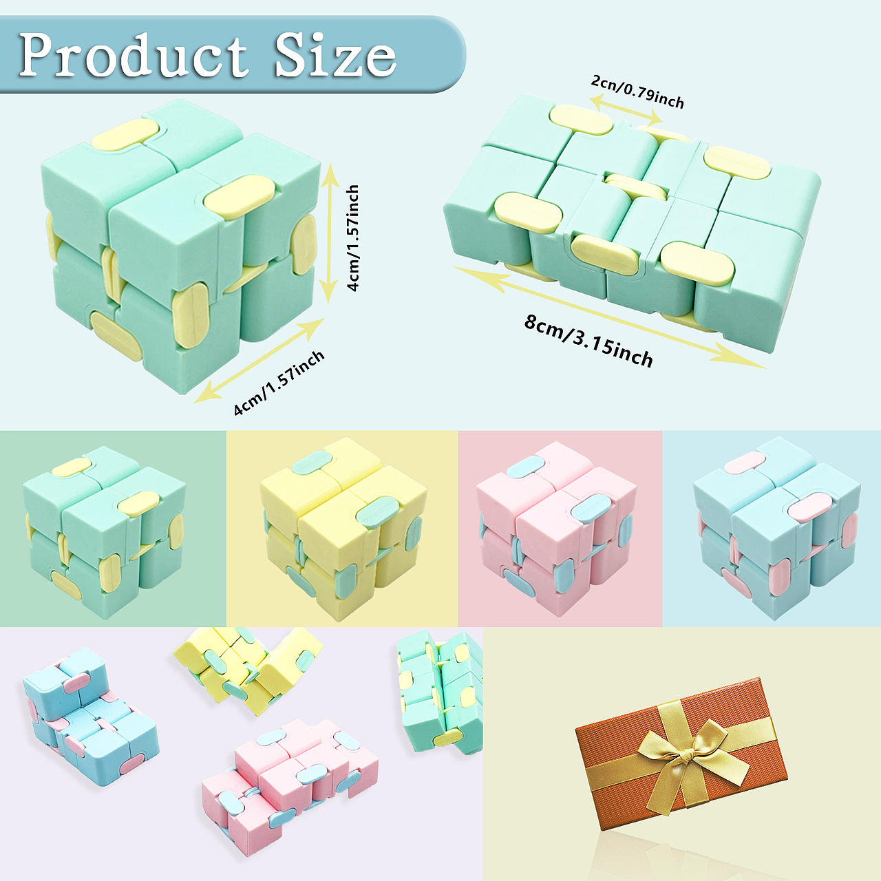 翻转立方体主图设计