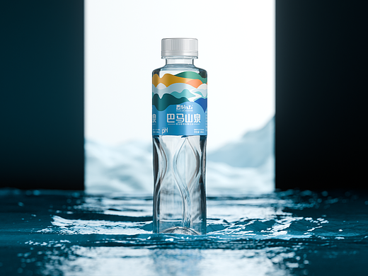 山泉水包装设计