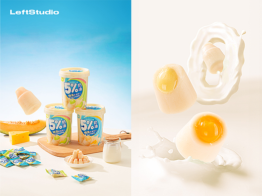 奇峰食品 × Leftstudio｜特浓奶油夹心软糖