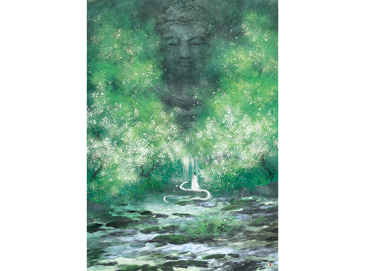 无尘（图ZMzc4MzcwNTky） - 商业插画 - 站酷设计师画画的寂阳JIYANG原创素材 - 站酷ZCOOL